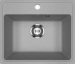 Кухонная мойка Mixline ML-GMU03 556719 (серый камень) Кухонная мойка Mixline ML-GMU03 556719 (серый камень)