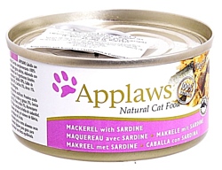 Applaws Cat Mackerel with Sardines canned (0.07 кг) 24 шт.