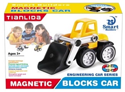 Smart Builders Magnetic Blocks Car 381j Трактор