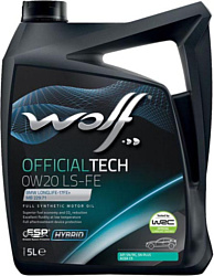 Wolf OfficialTech 0W-20 LS-FE 5л