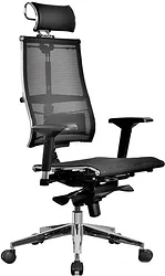 Кресло Metta Yoga 4D Free YM93 (акриловая сетка YM93, черный)