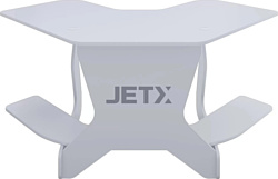 Геймерский стол VMM Game Jetx Light White SF-1WWE