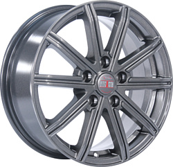 ALCASTA M64 7x17/5x114.3 D66.6 ET37 Graphite