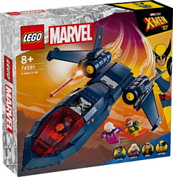 Конструктор LEGO Marvel Super Heroes 76281 Истребитель X-Jet Людей Икс