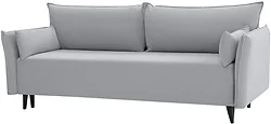 Прямой диван Mio Tesoro Отто 597 3-х местный(светло-серый 1439)