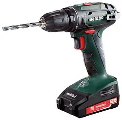 Дрель-шуруповерт Metabo BS 18 10мм 2.0Ah x2 Case Set