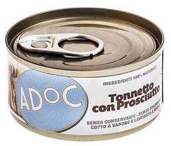 ADoC (0.085 кг) 1 шт. Консервы с тунцом и ветчиной