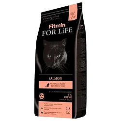 Корм для кошек Fitmin (1.8 кг) Cat For Life Salmon Корм для кошек Fitmin (1.8 кг) Cat For Life Salmon