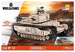 Cobi World of Tanks 3031 Британский тяжелый танк Churchill