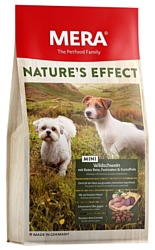 Mera (1 кг) Nature's Effect Mini с диким кабаном, свеклой, пастернаком и картошкой для взрослых собак