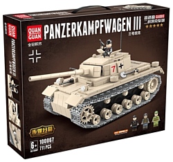 Quan Guan Classic 100067 Танк Panzerkampfwagen III