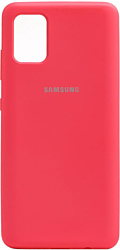 EXPERTS Original Tpu для Samsung Galaxy A51 с LOGO (неоново-розовый)