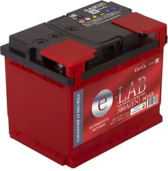 Автомобильный аккумулятор E-Lab 6СТ- 60L (60Ah)