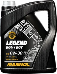 Моторное масло Mannol Legend 504/507 0W-30 5л Моторное масло Mannol Legend 504/507 0W-30 5л