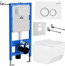 Унитаз Roxen StounFix Slim 506177 Унитаз Roxen StounFix Slim 506177