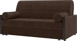Прямой диван Mio Tesoro Мэрилин 062 П2МД АТС160 (коричневый Ultra Chocolate)