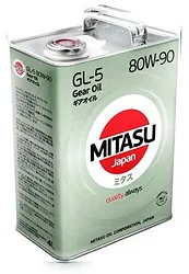 Трансмиссионное масло Mitasu MJ-431 GEAR OIL GL-5 80W-90 4л