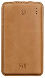 iCarer IYD0002 Genuine Leather Portable Power Bank 8000 mAh