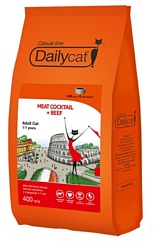 DailyCat (0.4 кг) Casual Line Adult Meat Cocktail + Beef