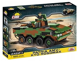 Cobi Small Army 2616 Многоцелевая боевая бронированная машина Patria AMV Rosomak