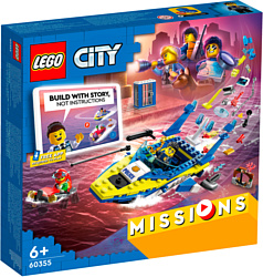 LEGO City 60355 Детективные миссии водной полиции