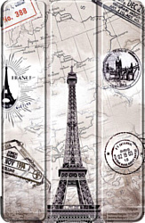JFK Smart Case для Samsung Galaxy Tab A7 Lite (Eiffel tower)