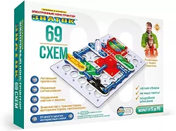 Конструктор Знаток 69 схем ZP-70838