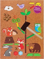 Конструктор Смородинка Лесные зверюшки 70-0715