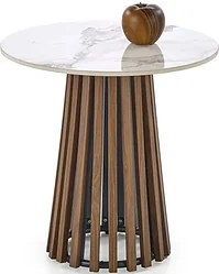 Журнальный столик Halmar Carina s (бежевый мрамор/орех) Журнальный столик Halmar Carina s (бежевый мрамор/орех)