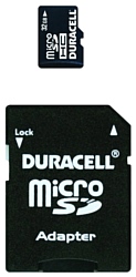 Duracell microSDHC Class 4 32GB + SD adapter