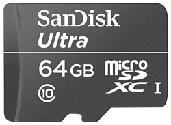 Sandisk Ultra microSDXC Class 10 UHS-I 30MB/s 64GB