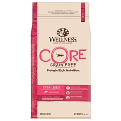 Wellness (1.75 кг) Cat CORE Sterilised Salmon