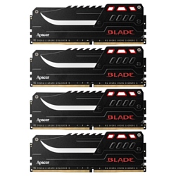 Apacer BLADE FIRE DDR4 3000 CL 16-16-16-36 DIMM 32Gb Kit (8GBx4)