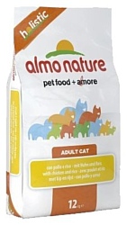 Almo Nature (12 кг) Holistic Adult Cat Chicken and Rice