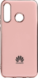EXPERTS Plating Tpu для Huawei P30 Lite (розовый)