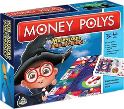 Карточная настольная игра Лас Играс Монополия Магические приключения 4505535 Карточная настольная игра Лас Играс Монополия Магические приключения 4505535
