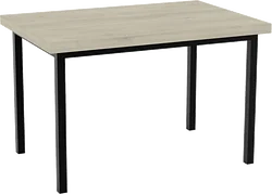 Кухонный стол TMB Loft Дарен Дуб 1500x800 40 мм (выбеленное дерево)