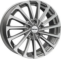 Колесный диск Carwel Кагра 6.5x17/5x114.3 D54.1 ET45 Графитовый с полировкой