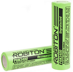 Robiton 18650 Li-Ion 3400mAh (Без защиты)