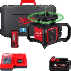 Лазерный нивелир Milwaukee M18 RLOHVG300-501C 4933493194 (с 1-им АКБ) Лазерный нивелир Milwaukee M18 RLOHVG300-501C 4933493194 (с 1-им АКБ)