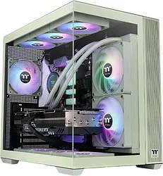 Корпус для компьютера Thermaltake View 380 TG ARGB Matcha Green CA-1Z2-00MEWN-00 Корпус для компьютера Thermaltake View 380 TG ARGB Matcha Green CA-1Z2-00MEWN-00