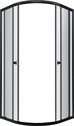 Душевой уголок Triton Альфа-Блэк 90x90 (без поддона)