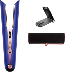 Выпрямитель Dyson Corrale (с переходником на евровилку, голубой/розовое золото)