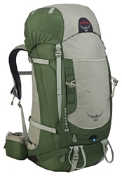 Osprey Kestrel 68 green/grey (lichen)