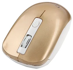 Мышь Gembird MUSW-400-G Gold USB