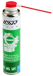 Автомобильная присадка Lavr Очиститель карбюратора и дросселя 400 ml