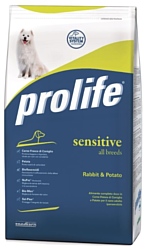Prolife (3 кг) Adult All Breeds Sensitive с кроликом и картофелем