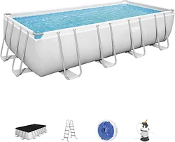 Каркасный бассейн Bestway Power Steel 56671 (488x244x122) Каркасный бассейн Bestway Power Steel 56671 (488x244x122)
