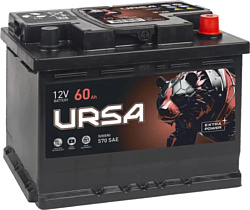 Автомобильный аккумулятор Ursa Extra Power 6СТ R+ (60Ah)