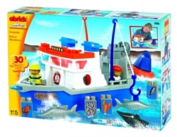 Ecoiffier Abrick Themed sets 3126 Рыболовецкое судно